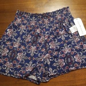 Women's Smocked Waist Shorts